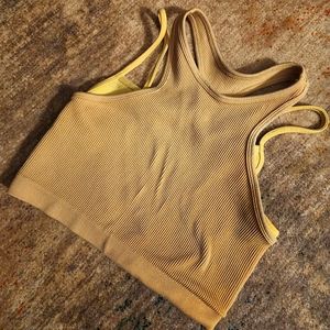 Free People FP Movement Free Throw Double Layer Cropped Tank Bra